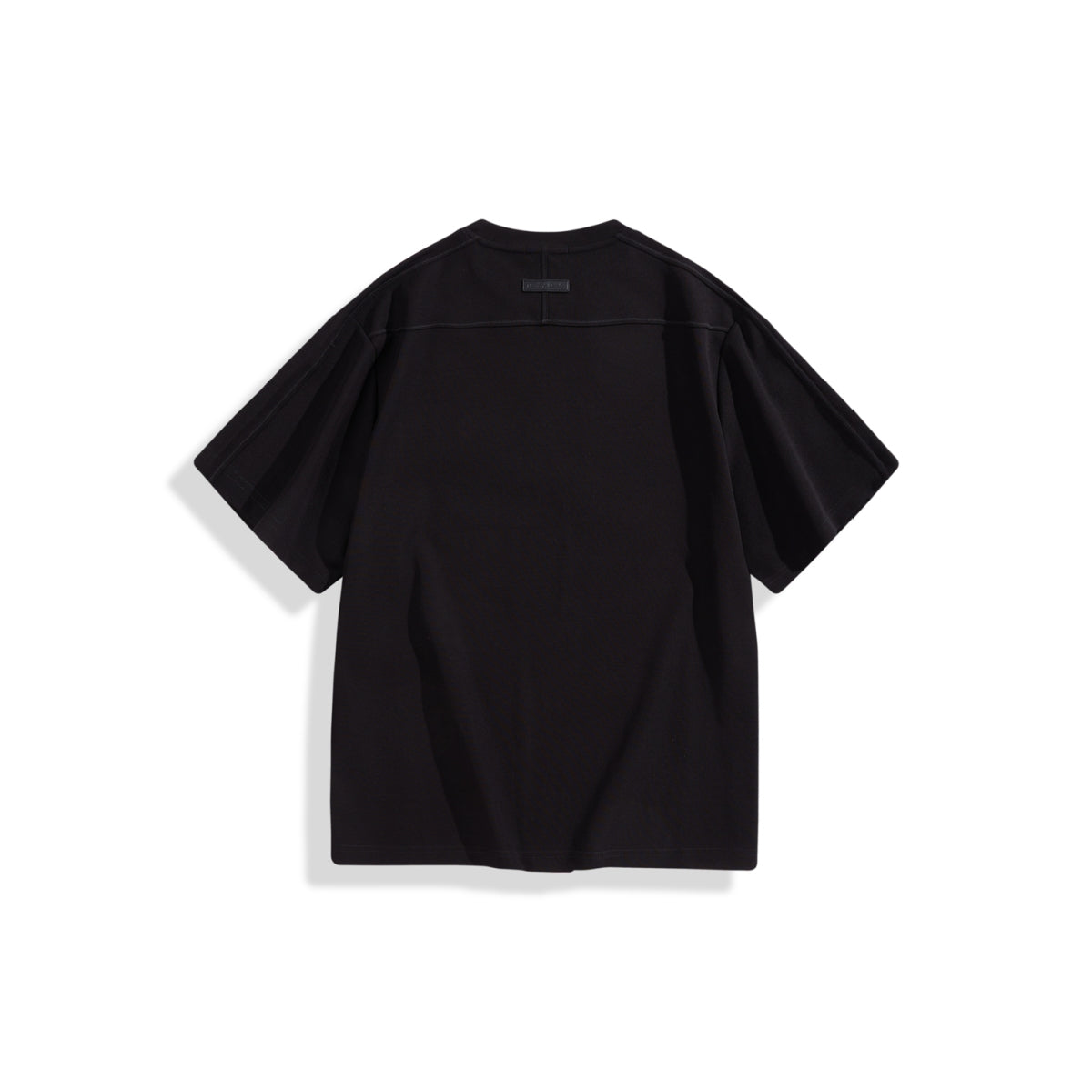 Men's Textured Spliced T-Shirt