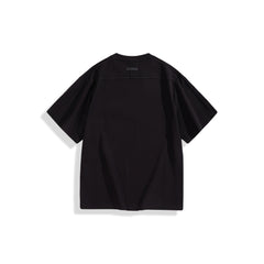 Men's Textured Spliced T-Shirt