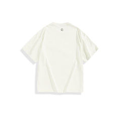 Men's Relaxed-Fit Cotton T-Shirt with Embroidery