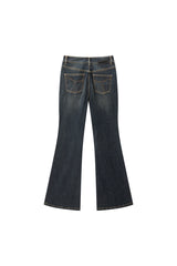 Women's High-Waist Slim-Fit Flared Pants