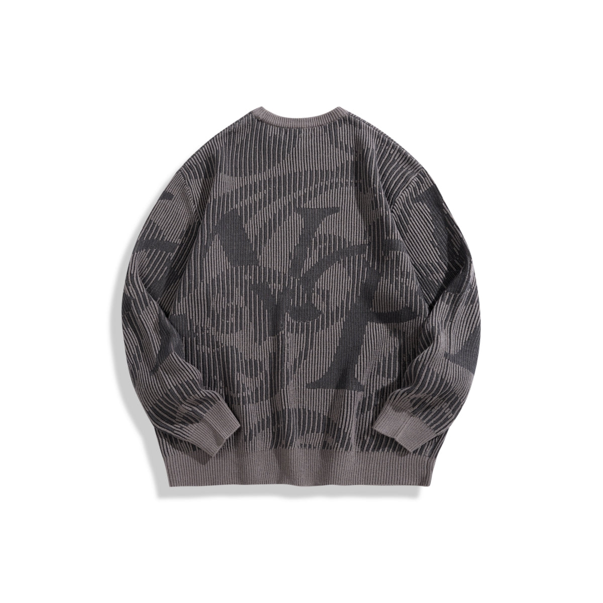 Men's Letter Jacquard Pullover