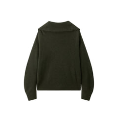 Women's Goatskin-Blend Knit Cardigan