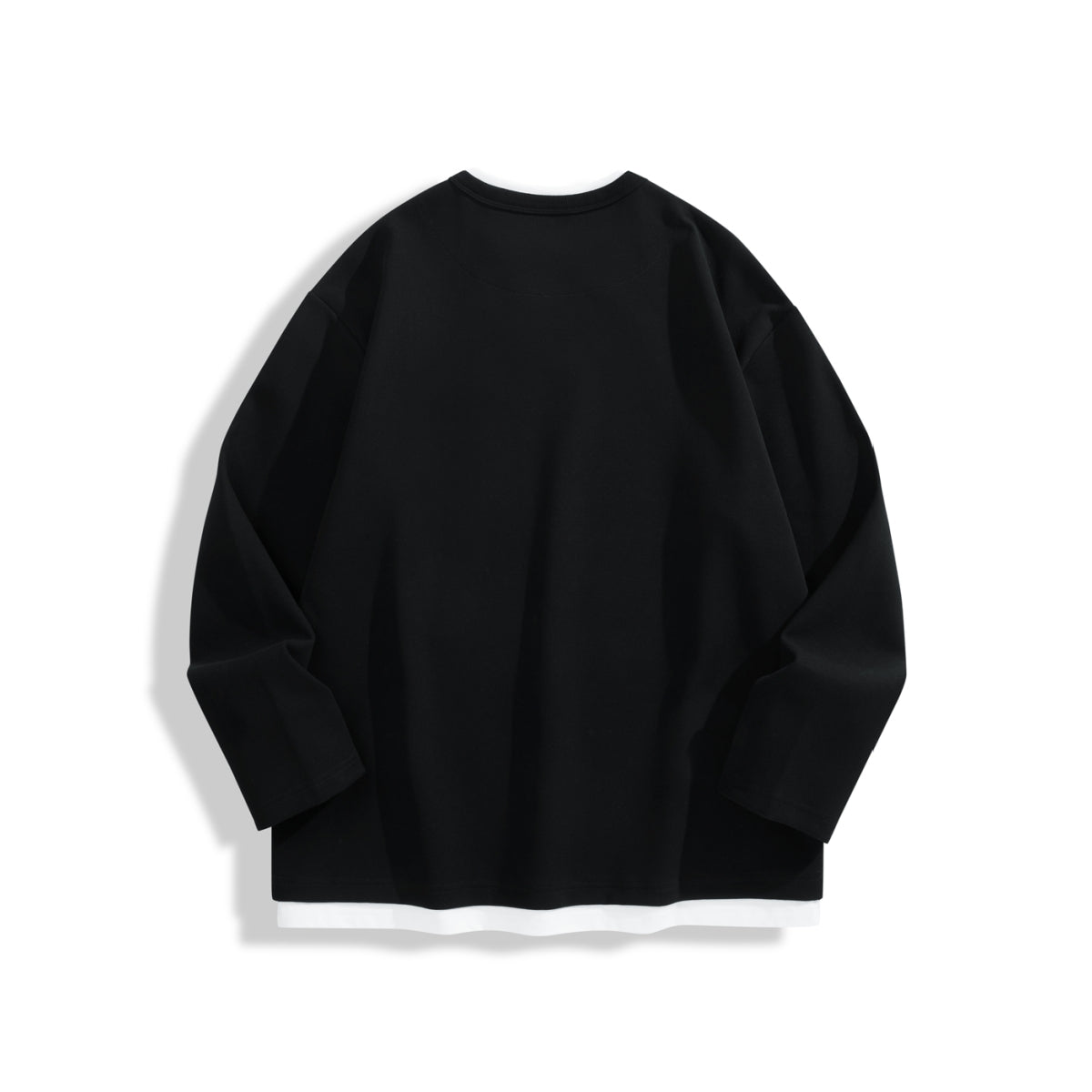 Men's Heavyweight Colorblock Layered-Look T-Shirt