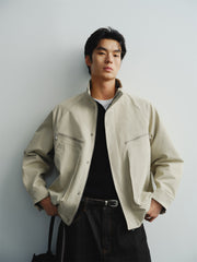 Men's Commuter Stand-Collar Jacket