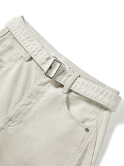 Women's Fleece-Lined Oversized Curved-Leg Jeans