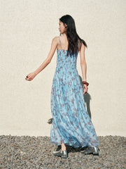 Women's Resort-Style Floral Slip Dress