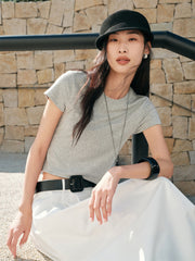 Women's Basic Cropped T-Shirt