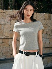 Women's Basic Cropped T-Shirt