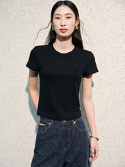Women's Basic Cropped T-Shirt