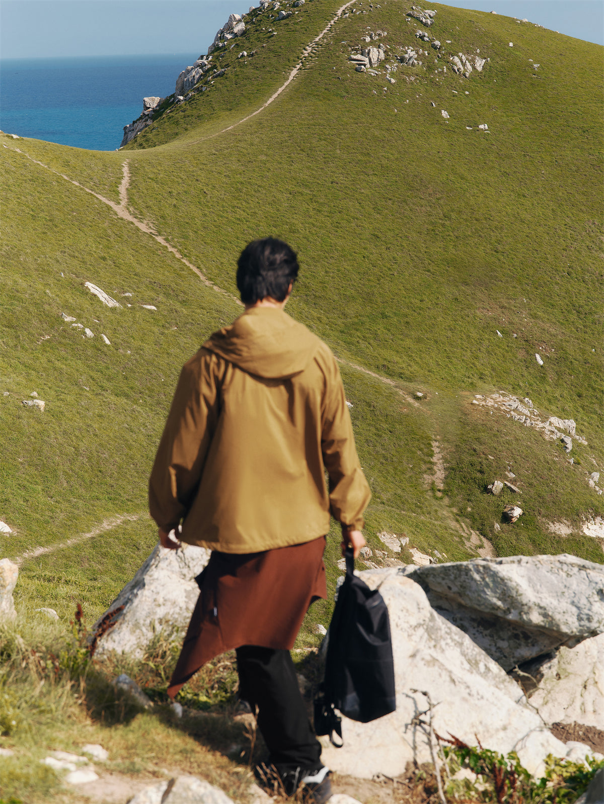 Men's Outdoor Oversized Hooded Jacket