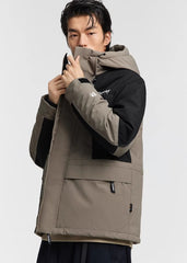 Men's CORDURA Contrast Color Goose Down Puffer Jacket