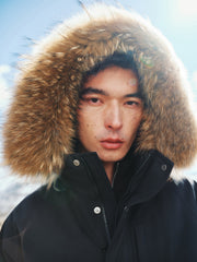 Men's Outdoor Durable Warm Solid Down Jacket