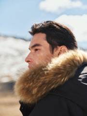 Men's Outdoor Durable Warm Solid Down Jacket