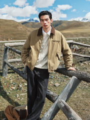 Men's Utility-Style 90% White Duck Down Jacket