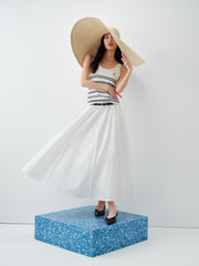 Women's Slim-Fit Striped Knit Tank  [Available only in China]
