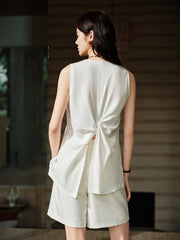 Women's Minimal Vest and Shorts Set