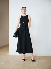 Women's Minimal Sleeveless Maxi Dress
