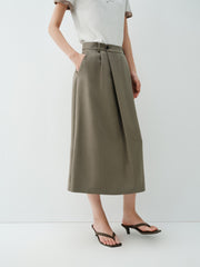 Women's Elegant Vest and Skirt Two-Piece Set
