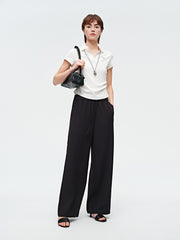 Women's High-Waist Wide-Leg Casual Pants