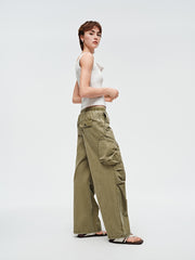 Women's Casual Loose Cargo Pants