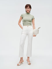 Women's Cropped Cooling Slight-Flare Pants