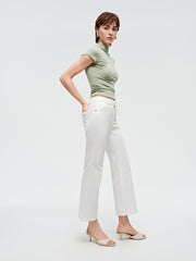Women's Cropped Cooling Slight-Flare Pants