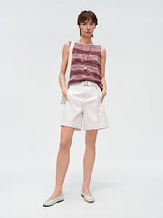 Women's Loose Wide-Leg Denim Shorts