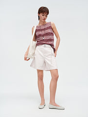 Women's Loose Wide-Leg Denim Shorts