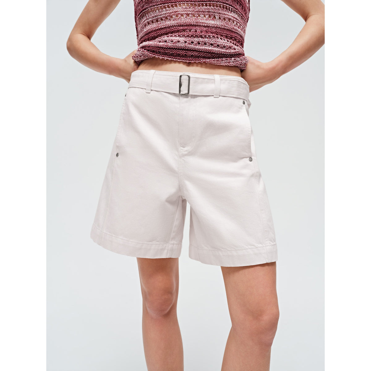 Women's Loose Wide-Leg Denim Shorts