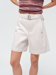 Women's Loose Wide-Leg Denim Shorts