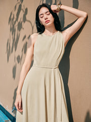Women's Minimal Sleeveless Maxi Dress