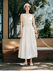Women's Slim-Fit Jacquard Resort Dress