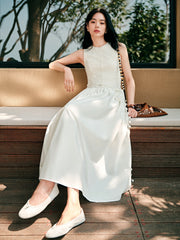 Women's Slim-Fit Jacquard Resort Dress