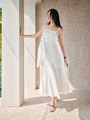 Women's Elastic Waist A-Line Skirt