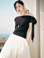 Women's Patchwork One-Shoulder Dress
