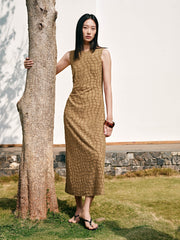 Women's Textured Sleeveless Dress