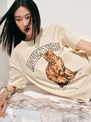 Women's Loose-Fit Graphic T-Shirt