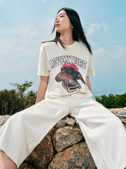 Women's Loose-Fit Graphic T-Shirt