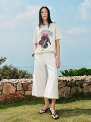 Women's Loose-Fit Graphic T-Shirt