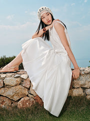 Women's Lyocell Tencel A-line skirt