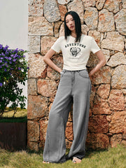 Women's Slim-Fit Antibacterial Graphic T-Shirt