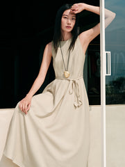Women's Minimal Sleeveless Maxi Dress
