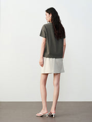 Women's Casual Embroidered Short-Sleeve T-shirt