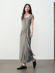Women's Commuter Tencel Waist-Tie Dress