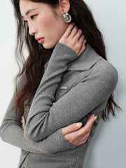 Women's Minimalist Slimming Knit Cardigan