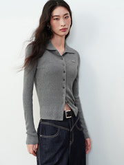 Women's Minimalist Slimming Knit Cardigan
