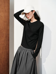 Women's Minimalist Slimming Antibacterial T-Shirt