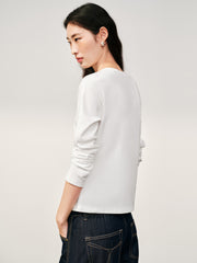 Women's Minimalist Slimming Antibacterial T-Shirt