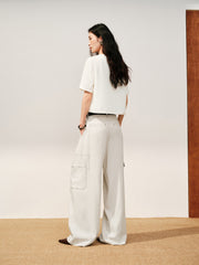 Women's Chanel-Style Short-Sleeve Cardigan