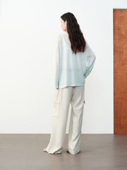 Women's Casual Gradient Letter-Print Cover-Up